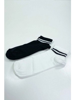 Pileli Store 2 Çift Kadın Patik Çorap