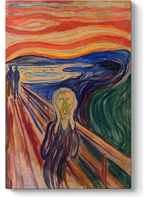 Mey İthalat Edvard Munch, The Scream Çığlık Tablosu 100 x 140