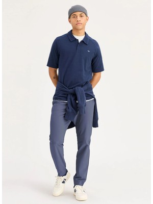 Dockers Lacivert Erkek Slim Fit Pantolon Mavi Go Airweave