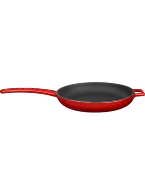 Lava Metal Döküm Kızartma Tavası, 20 Cm, Kırmızı