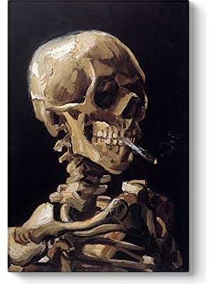 Mey İthalat Vincent Van Gogh - Skull Tablosu 30 x 45