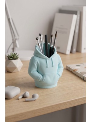Moniwerk Kapüşonlu Sweatshirt Masaüstü Kalemlik ve Organizer