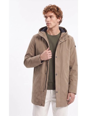 Roberto Ricci Designs Kahverengi Erkek Slim Fit Kaban Nabucco Floating Eskimo Jacket