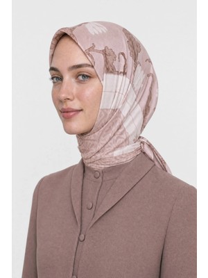 Mooncorn Veil Desen Organik Eşarp