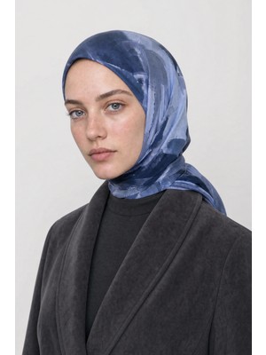 Mooncorn Ruby Desen Organik Eşarp