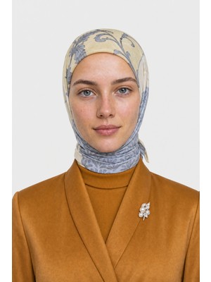 Mooncorn Veil Desen Organik Eşarp