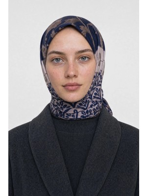Mooncorn Veil Desen Organik Eşarp