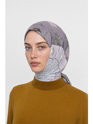 Mooncorn Veil Desen Organik Eşarp