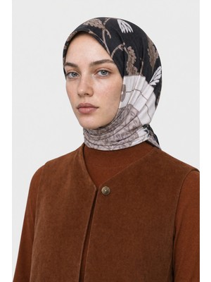 Mooncorn Veil Desen Organik Eşarp