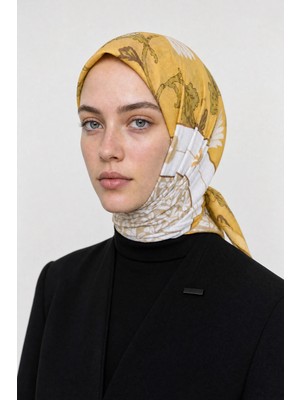 Mooncorn Veil Desen Organik Eşarp