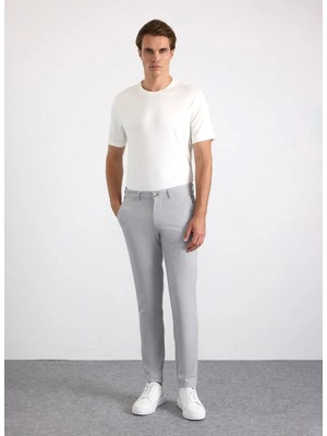 Süvari Gri Erkek Slim Fit Pantolon SPN2020500006