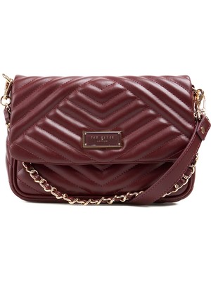 Ted Baker Bordo Kadın Omuz Çantası TBFW26FBAG005127