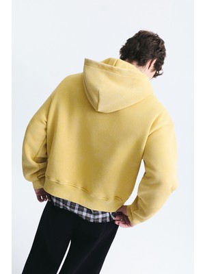 Vamos Boxy Fit Metal Klips Kapama Sweatshirt