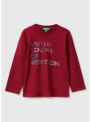 United Colors Of Benetton Kırmızı Erkek T-Shirt 226A3ATNG10NK21C-EK_T-SHIRT