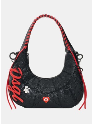 Desigual Siyah Kadın Omuz Çantası 26WAXP01
