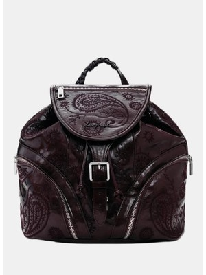 Desigual Bordo Kadın Sırt Çantası 26WAKP17