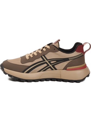 Voyager Vizon Bağcıklı Kalın Kaymaz Tabanlı Erkek Casual Ayakkabı Sneaker E294