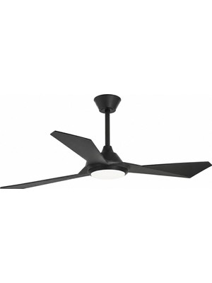 Cata CT-3001 Zürih Kumandalı Led’li Tavan Vantilatörü 40W Işık 70W Fan - Siyah
