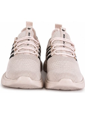 Trender Wanderfull Triko Bej Erkek Sneaker 4094