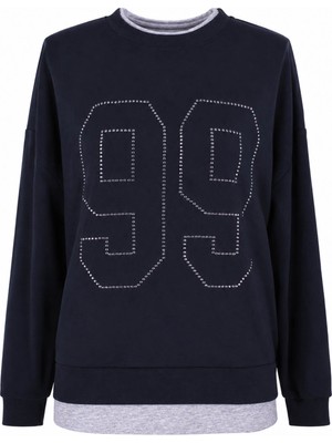 Trender 2699 Füme Kadın Sweatshirt 27KI40000033