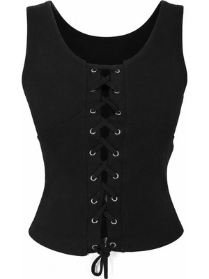 Trender 11078 Siyah Kadın Bluz 27KLN2000068