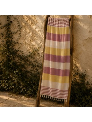 Matmel Soft Stripe Didim Peştamal - Renkli - 90X170 cm
