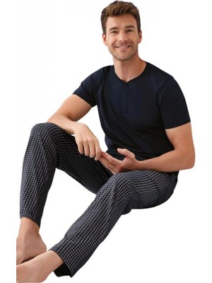 Pileli Store Anne-Kız Seti Kadın Ikili Pijama Takım  AR3576-S