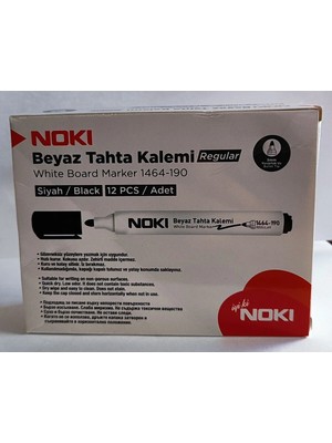 Noki 12 Li Silinebilir Beyaz Tahta Kalemi HU77712474