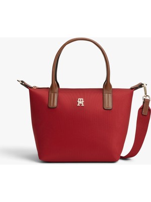 Tommy Hilfiger Popette Mını Tote Kadın Kırmızı Çanta - AW0AW17709