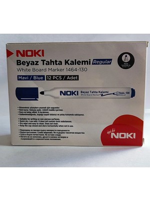 Noki 12 Li Silinebilir Beyaz Tahta Kalemi HU77712474