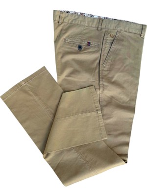 Gambia Outdoor's Erkek Kot Kumaş Tnsl Pantolon Mevsimlik Lacivert Renk Likralı Esnek Rahat Baba Ortakalın