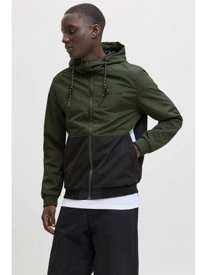 Jack & Jones Jjerush Hood Bomber Erkek Mont