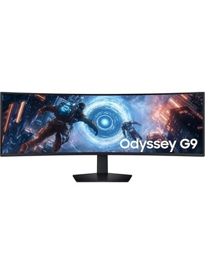 Mey İthalat Odyssey G9 G91F 49 Inç Kavisli Oyuncu Monitörü, Dqhd Va, 144Hz, 1ms ve 1000R LS49FG916EUXUF