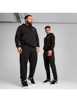 Puma Essentials No 1 Logo Erkek Siyah Eşofman Altı