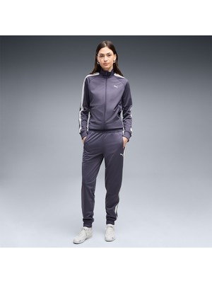 Puma T7 Knitted Kadın Mor Eşofman Altı