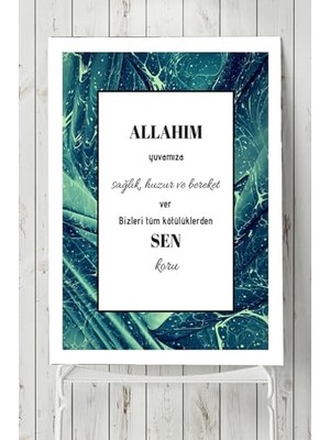 Kazan Hobi (PSTER3856) Dua Dini Poster (60X90 Cm)
