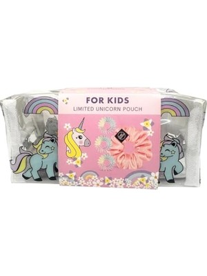 Kazan Hobi Çocuklar Için Unicorn Saç Tokası Seti, 3+1
