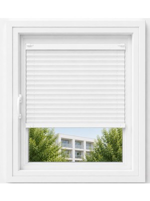 Sineklikstore Plise Perde Katlanır Cam Balkon, Mutfak, Salon ve Ofis Perdesi