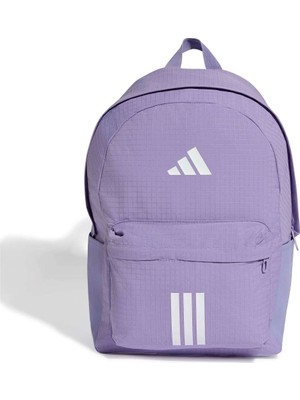 Adidas Essentials Bar 3 Stripes Mor Sırt Çantası