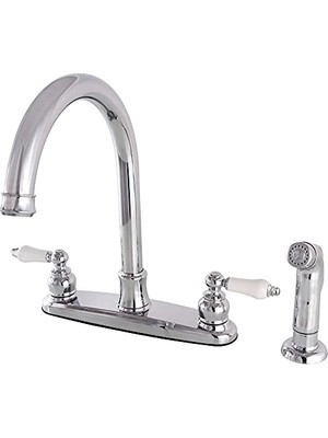 Kazan Hobi FB7791PLSP Victorian 8 Inç Centerset Mutfak Bataryası, Krom