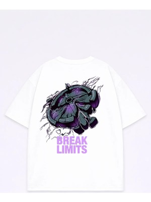 Vodexa T-Shirt Oversize Unisex %100 Pamuk Baskılı Rahat Kalıp Şık Premium Tişört