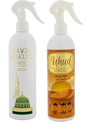Kazan Hobi Medine Ravza ve Uhud Kokulu Beyaz Sprey, 400 ml