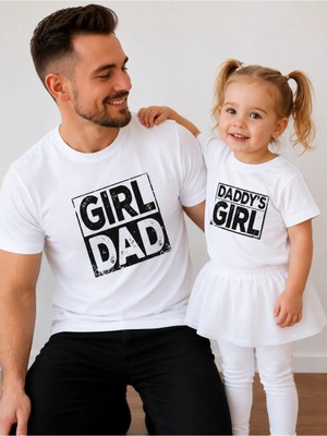 Vodexa Baba Çocuk Oversize Tişört Girls Baskılı (Tekli Satılmaktadır)