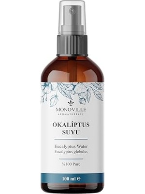 Kazan Hobi Okaliptüs Suyu, Cam Şişe ve Sprey Başlık, 100 ml