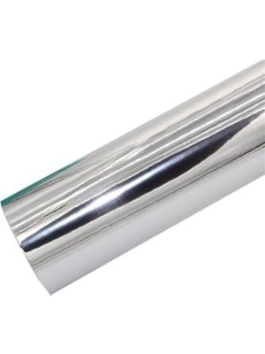 Kazan Hobi Krom Nikelaj Gümüş Varak Yapışkanlı Folyo 22 cm x 1 mt