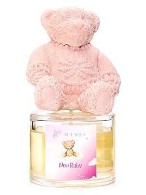 Kazan Hobi 100 ml Pembe Ayıcık Seramik Taşlı New Baby Oda Kokusu