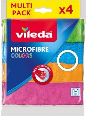 Kazan Hobi 151502 Colors Mikrofiber Bez 4'lü Paket, 30X30