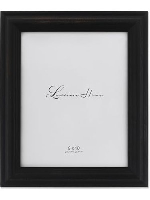 Kazan Hobi 8X10 Yıpranmış Siyah Ahşap Resim Çerçevesi