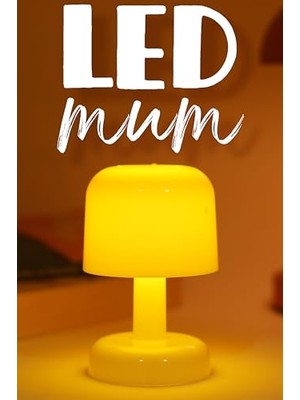 Kazan Hobi LED Mum Iskandinav Tip Pil Dahil Dumansız Alev Ledli Yapay Dekoratif Mum Dekor Işığı PT427 (Krem)