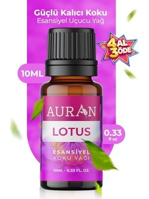 Kazan Hobi Lotus Esansiyel Uçucu Koku Yağı, 10 ml